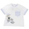 CHICCO T-Shirt Manga Curta Branco Online