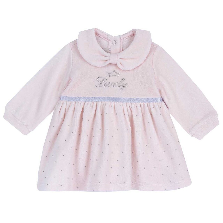 CHICCO Vestido Manga Longa New