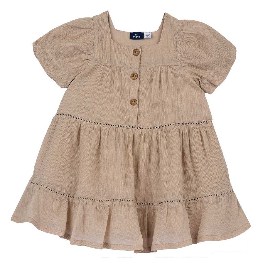 CHICCO Vestido Com Folhos Wholesale