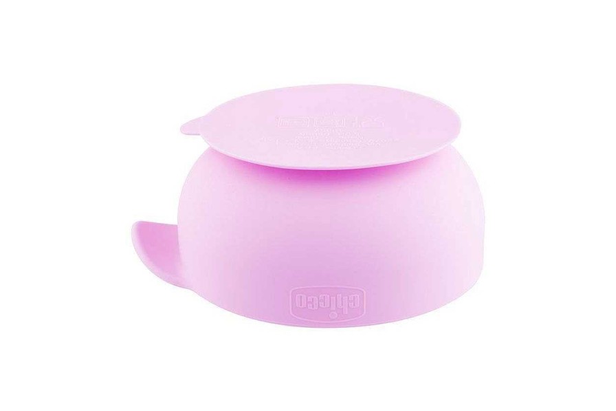 CHICCO Tigela Em Silicone Rosa Wholesale