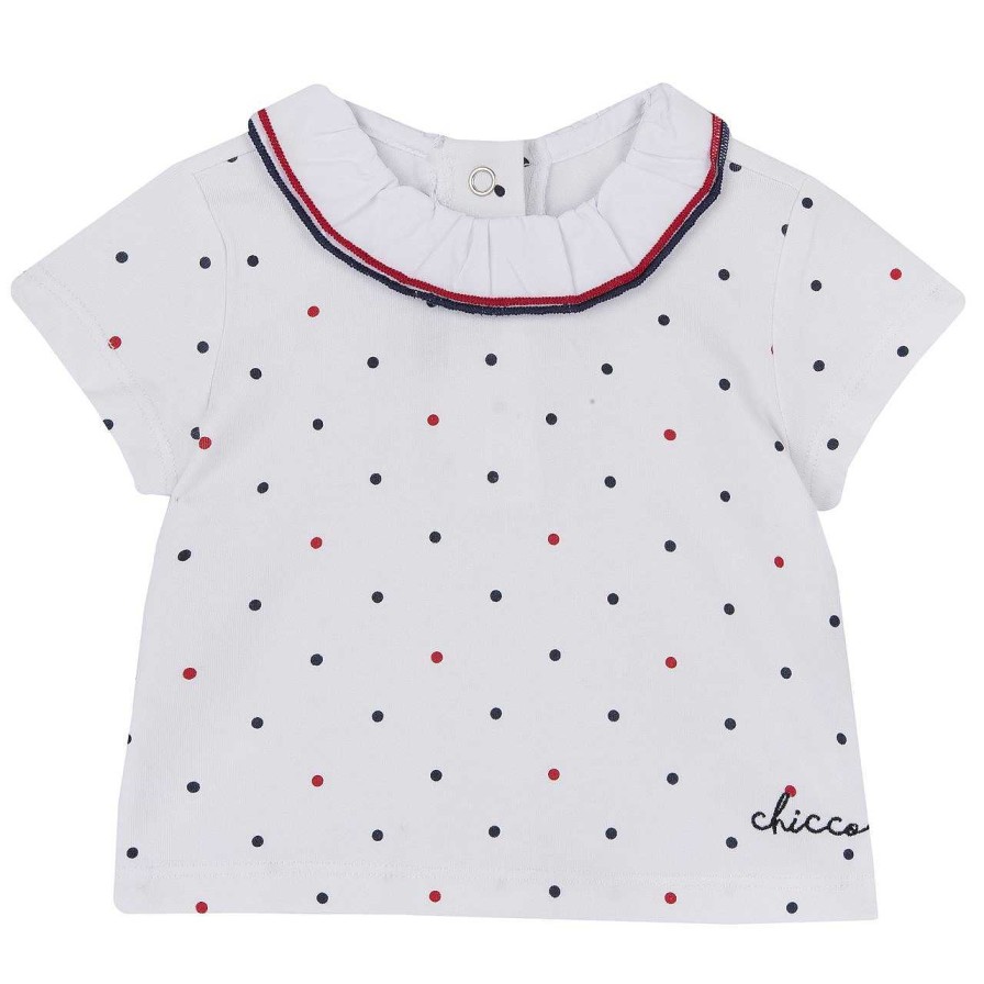 CHICCO T-Shirt S Bolinhas Hot