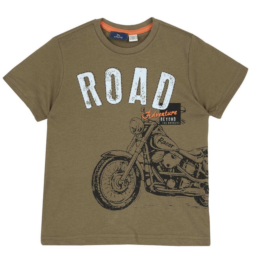 CHICCO T-Shirt Com Moto Verde M ©Dio Online