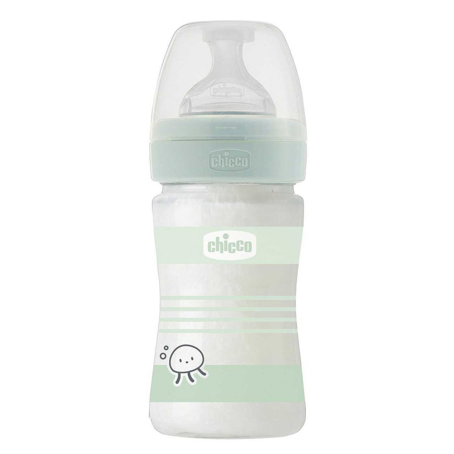 CHICCO Biber O De Vidro Well-Being 150 Ml - Fluxo Normal New