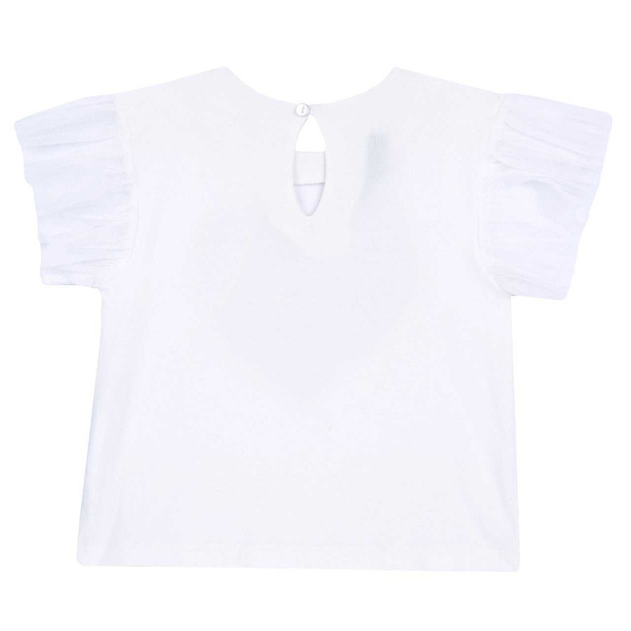 CHICCO T-Shirt Com Mangas De Tule New