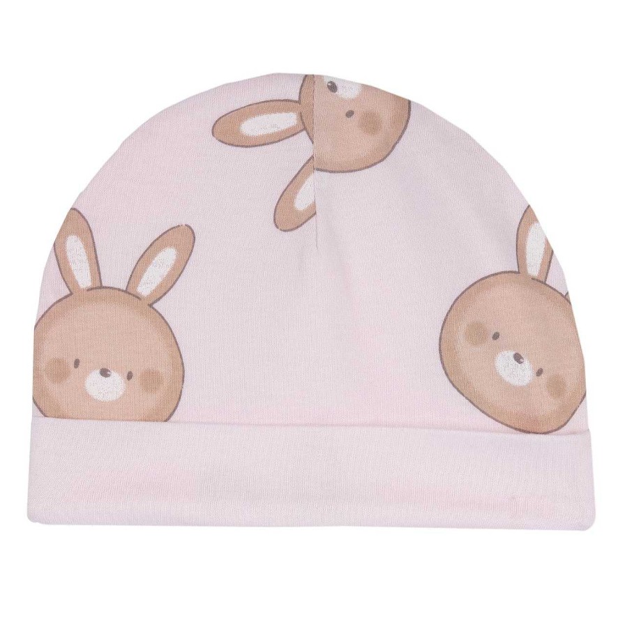 CHICCO Gorro Com Coelhinhos Rosa Impresso Hot