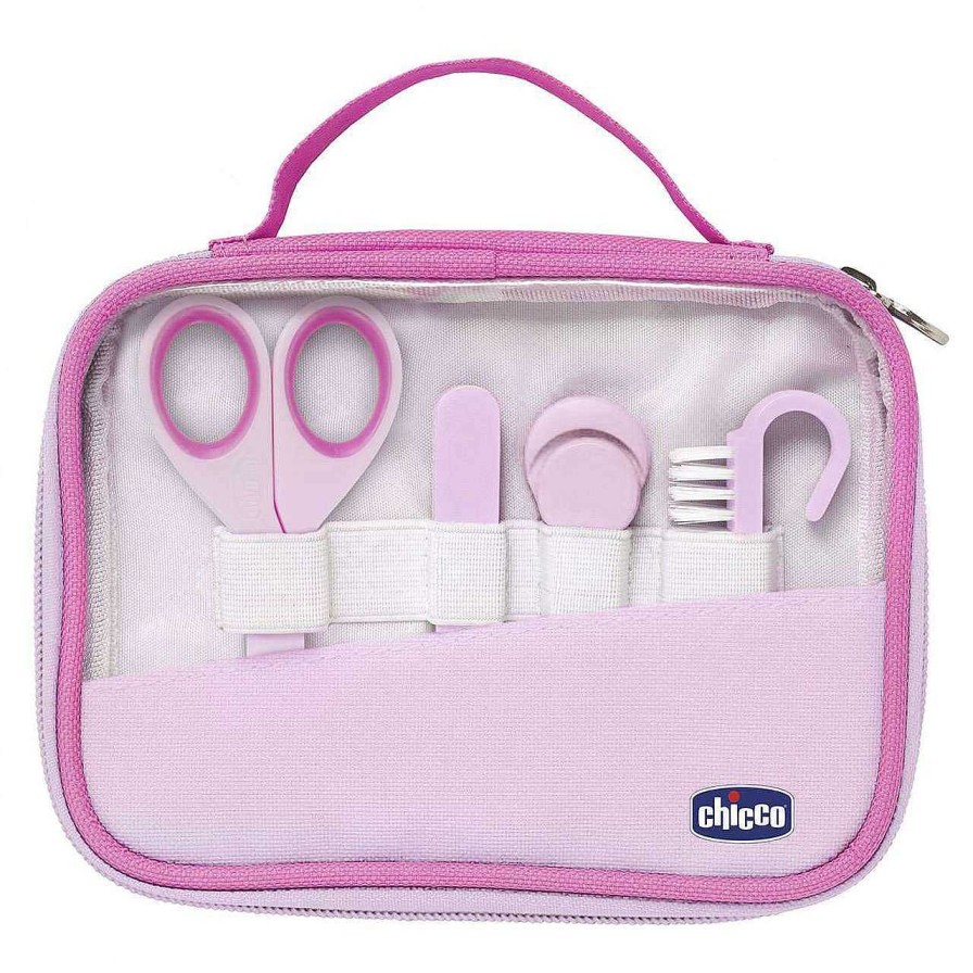 CHICCO Conjunto De Manicure Happy Hands Rosa New