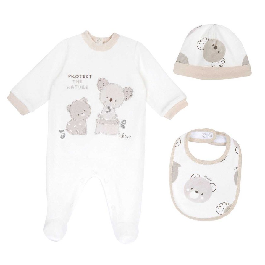 CHICCO Conjunto Com Gorro E Babete Para Beb Clearance