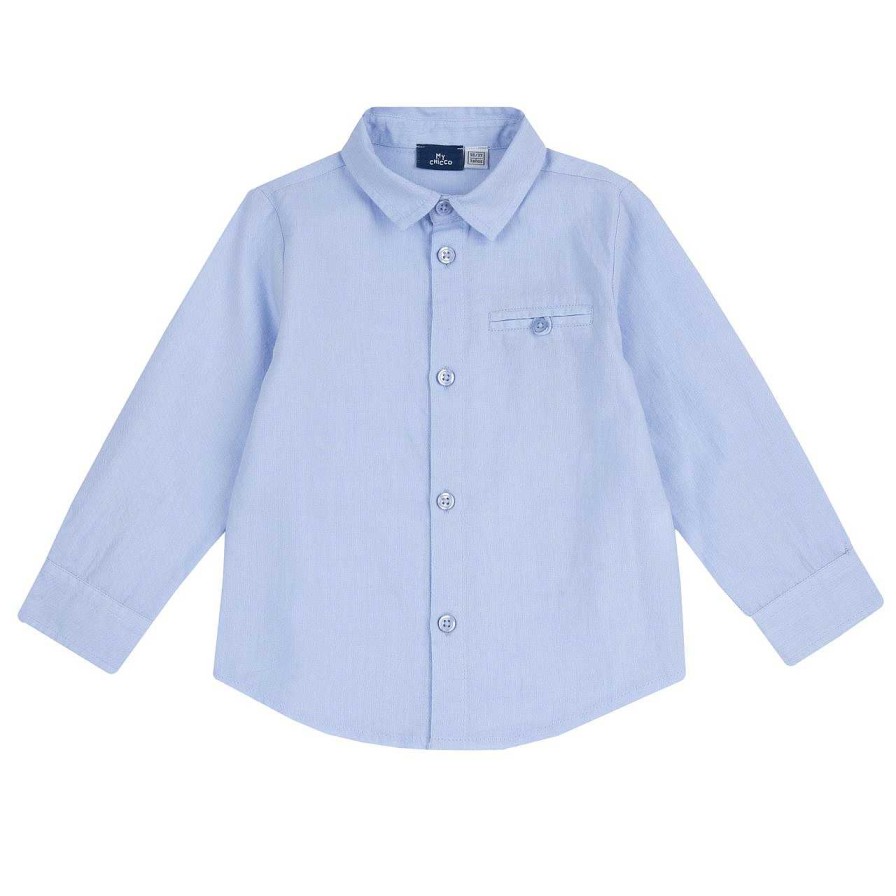 CHICCO Camisa De Manga Comprida De Cor S Lida Online