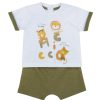 CHICCO Conjunto T-Shirt Com Tigre E Cal Es - Algod O Sustent Vel Wholesale