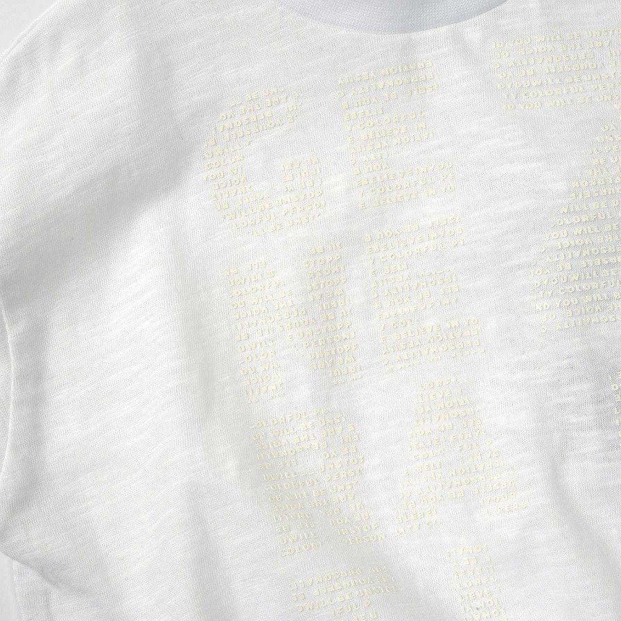 CHICCO T-Shirt Com Estampagem Lettering Cr New