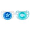 CHICCO Chupeta Physioforma Air 6-16M 2 Pcs (Tetina Silicone) Silicone Fish And Star New