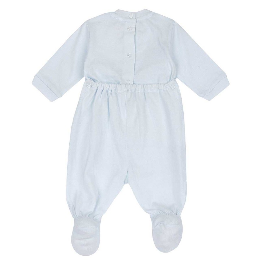 CHICCO Babygrow Aberto Nas Costas Azul Claro-021 Online