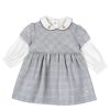 CHICCO Conjunto Vestido De Flanela Com Padr O E Camisa De Algod O Sustent Vel Online