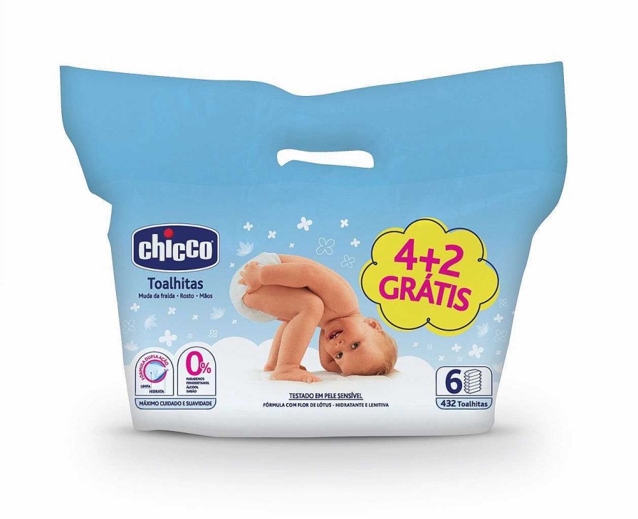 CHICCO 6-Pack Toalhitas Chicco Online