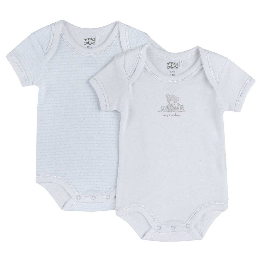 CHICCO Conjunto Body Interior Branco / Azul-032 Online