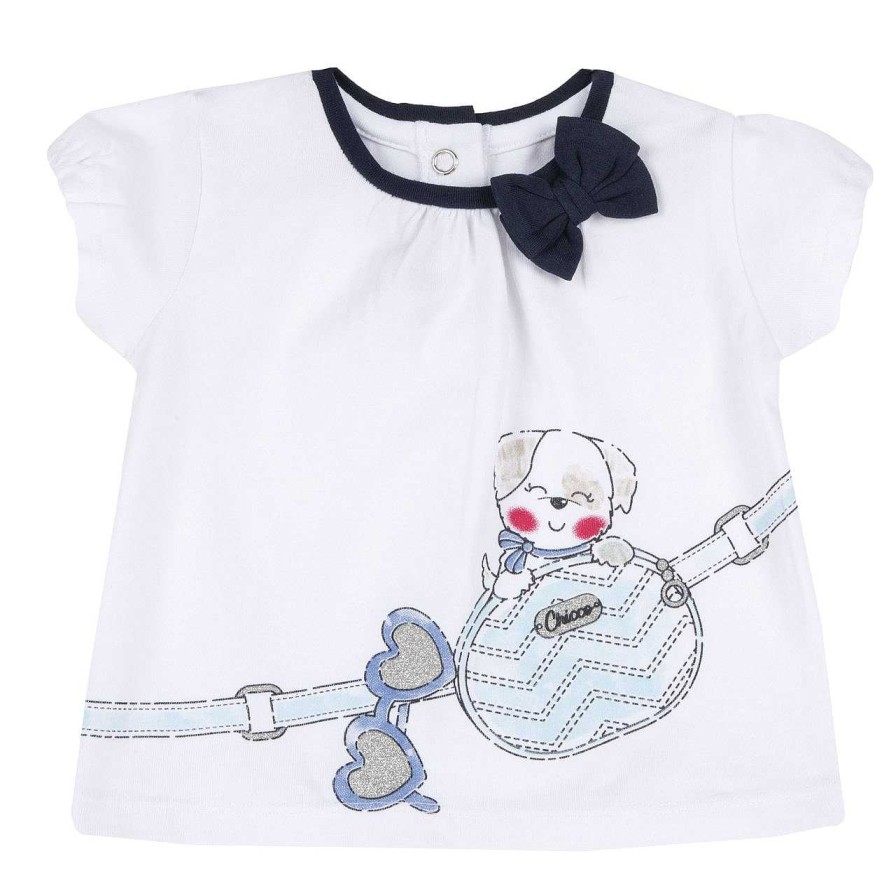 CHICCO T-Shirt Com Manga Curta E La O Clearance