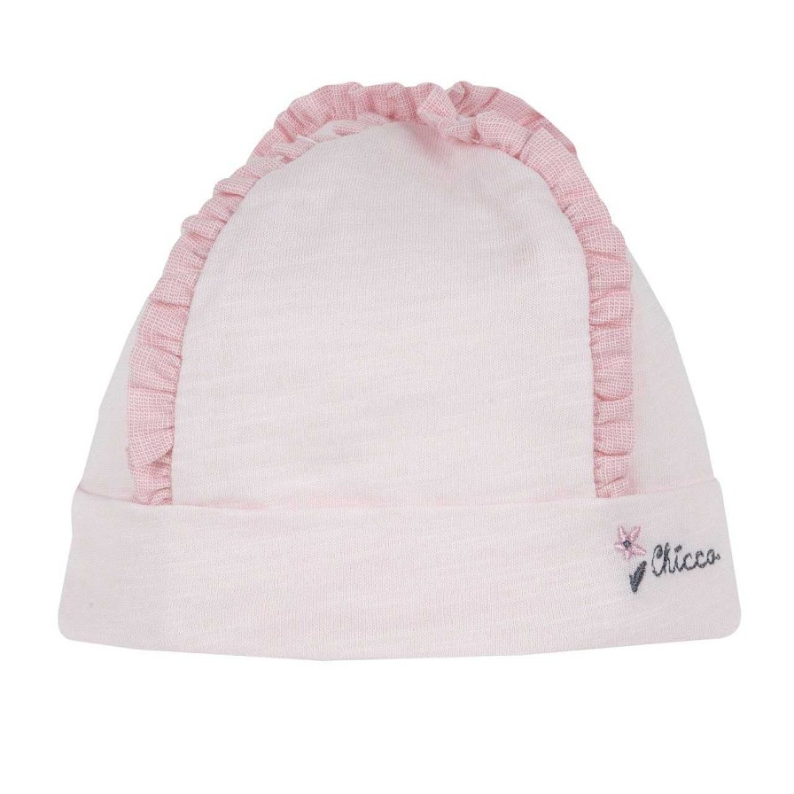 CHICCO Gorro Com Folhos - Algod O Sustent Vel New