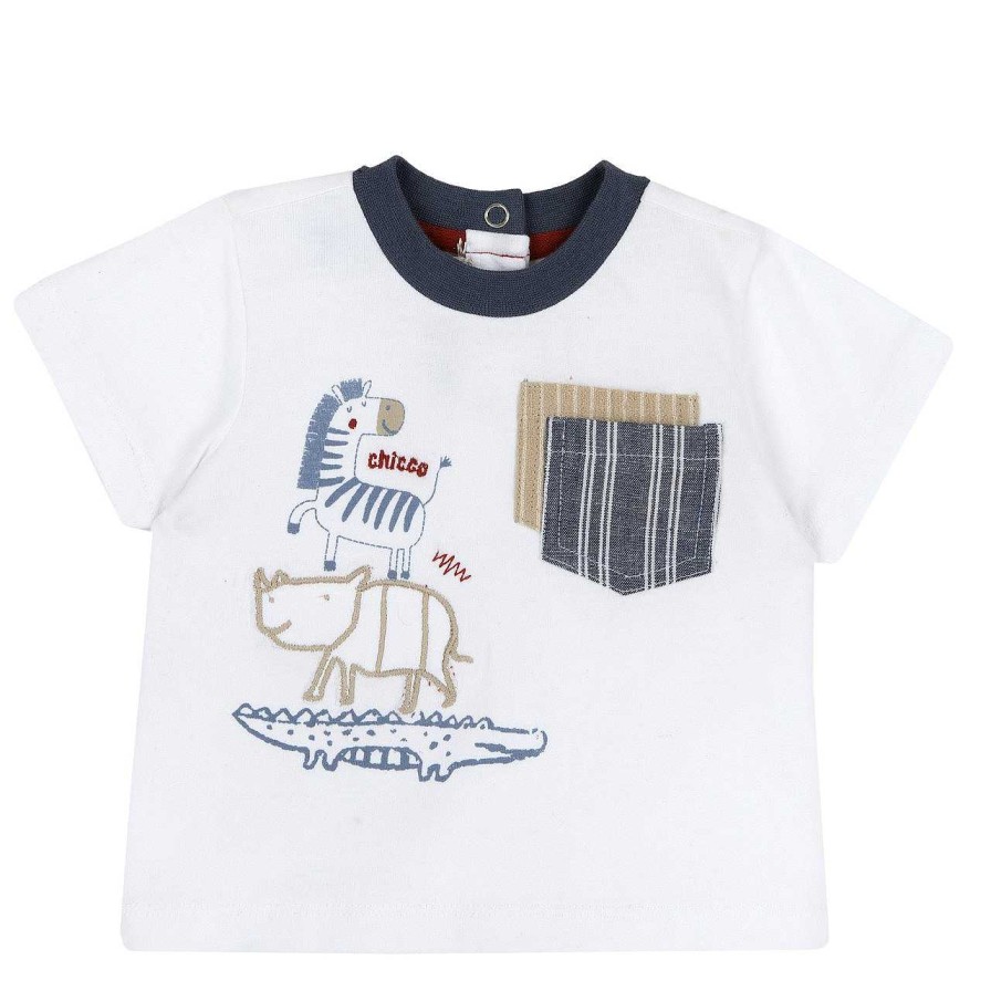 CHICCO T-Shirt De Manga Curta E Estampagem Clearance