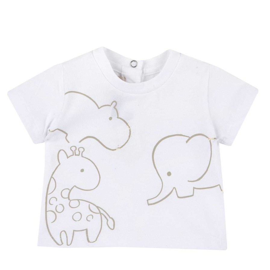 CHICCO T-Shirt Manga Curta Com Padr O Online