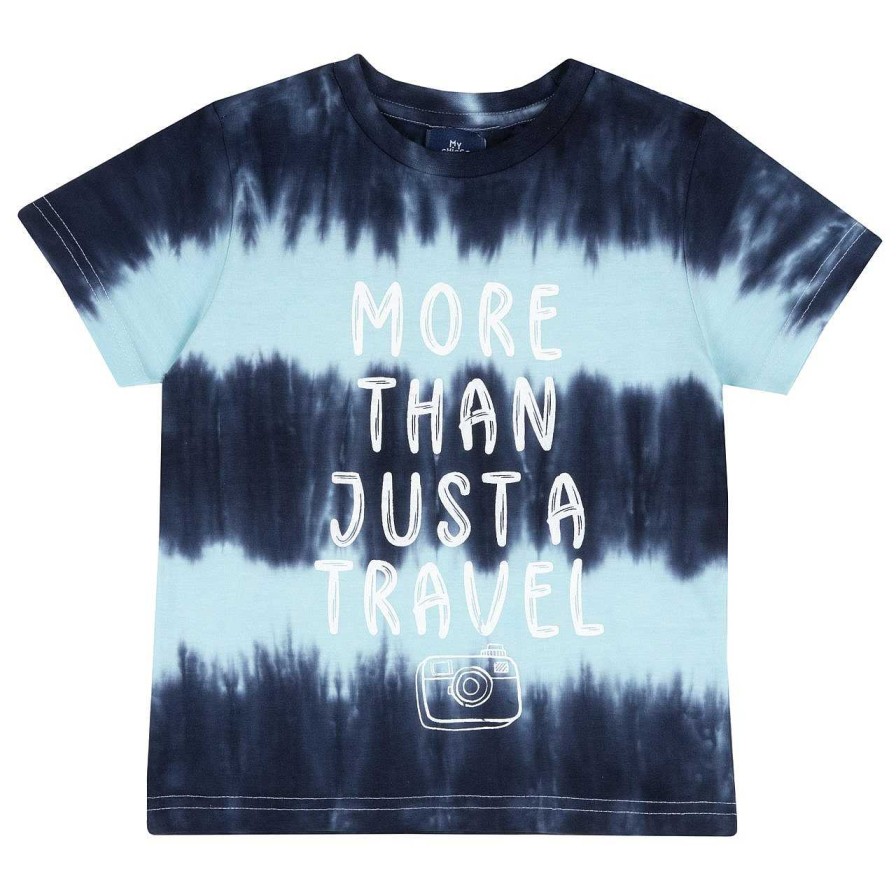 CHICCO T-Shirt Com Estampagem E Padr O Tie-Dye - Algod O Sustent Vel Hot