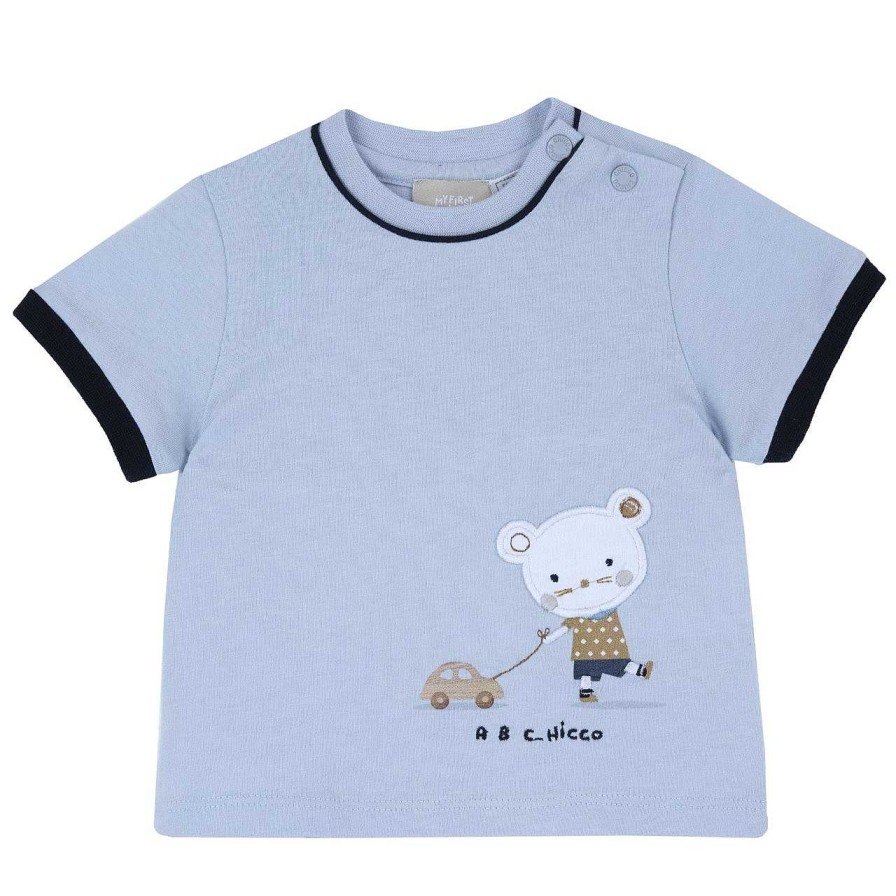 CHICCO T-Shirt Com Beb Ursinho New