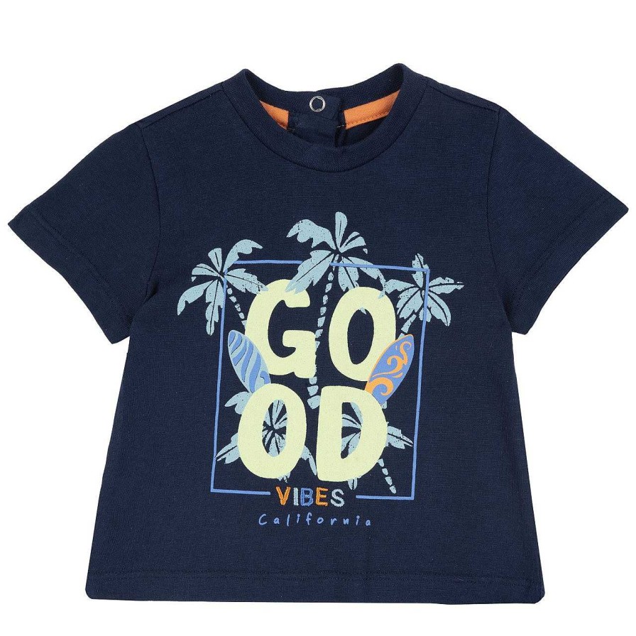 CHICCO T-Shirt Com Estampagem Azul M ©Dio-085+D109 Best