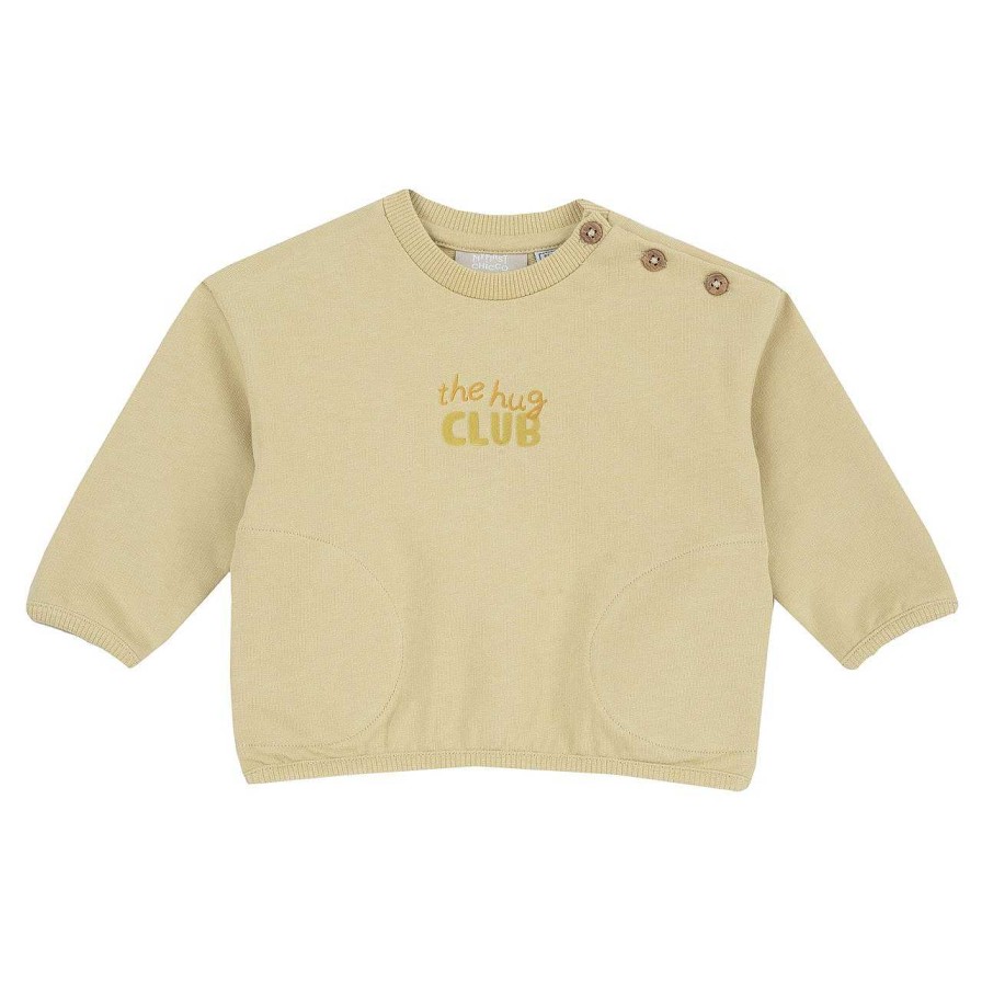 CHICCO Sweatshirt Com Gr Ficos Amarelo Claro Best