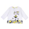 CHICCO T-Shirt De Manga Comprida Floral Best