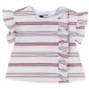 CHICCO Camisa Com Padr O Riscas E Folhos Clearance