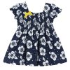 CHICCO Vestido Azul Com Estampado De Flores Clearance