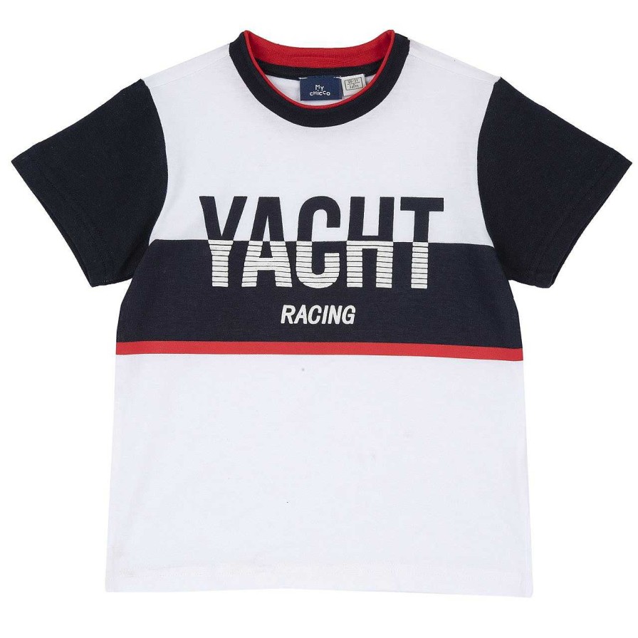 CHICCO T-Shirt Com Estampagem Yacht New