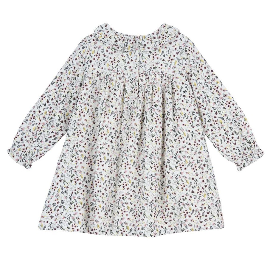 CHICCO Vestido Manga Longa Com Estampa Floral Wholesale