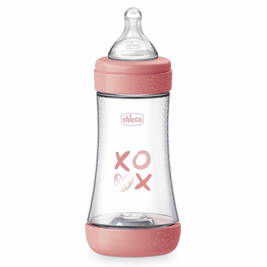 CHICCO Biber O Perfect 5 240Ml Fluxo M Dio Rosa Best