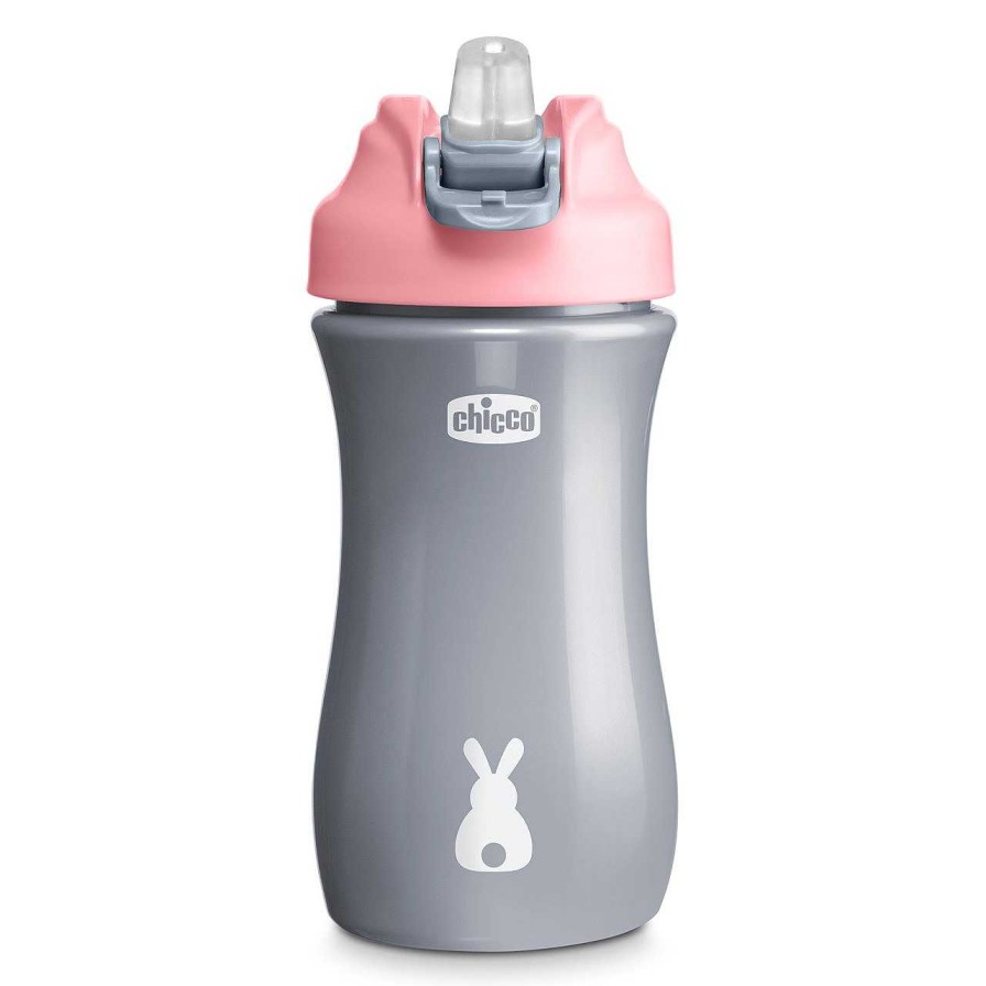 CHICCO Copo Pop-Up 350 Ml 2A+ Rosa Clearance