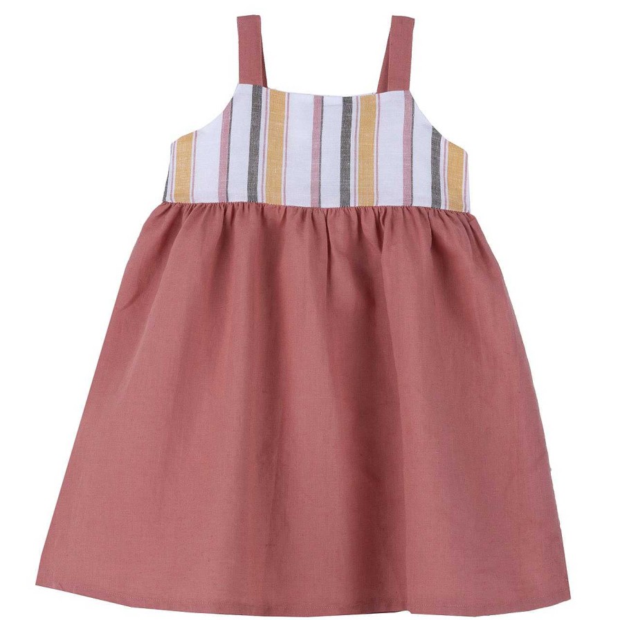 CHICCO Vestido Sem Mangas De Linho Misto Clearance