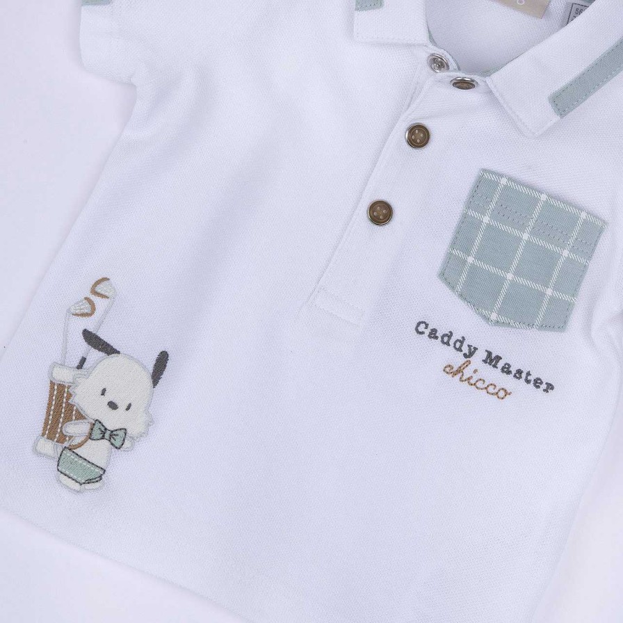 CHICCO Polo De Manga Curta Com Bolso Clearance