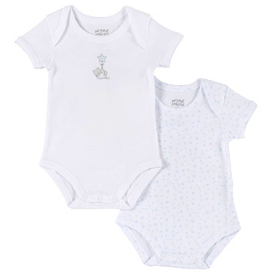 CHICCO Conjunto Body Interior Branco / Azul-032 Best