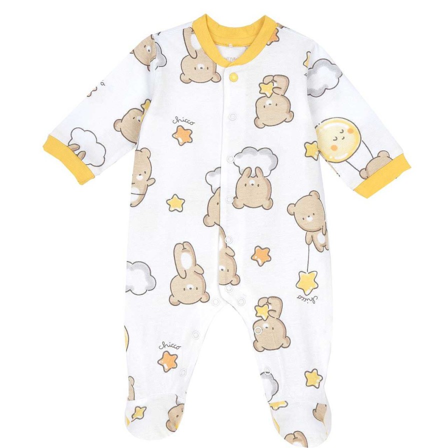 CHICCO Babygrow Aberto Nas Costas Cr Impresso Hot