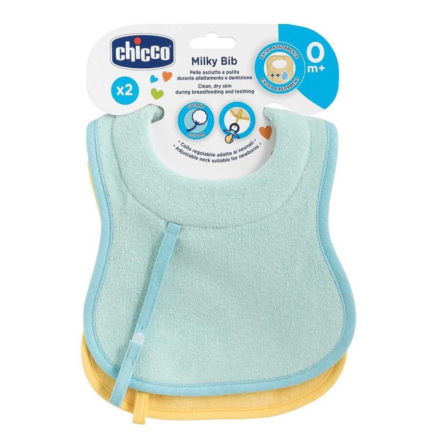 CHICCO Babete Para Desmame (2 Pe As) Azul Claro Online