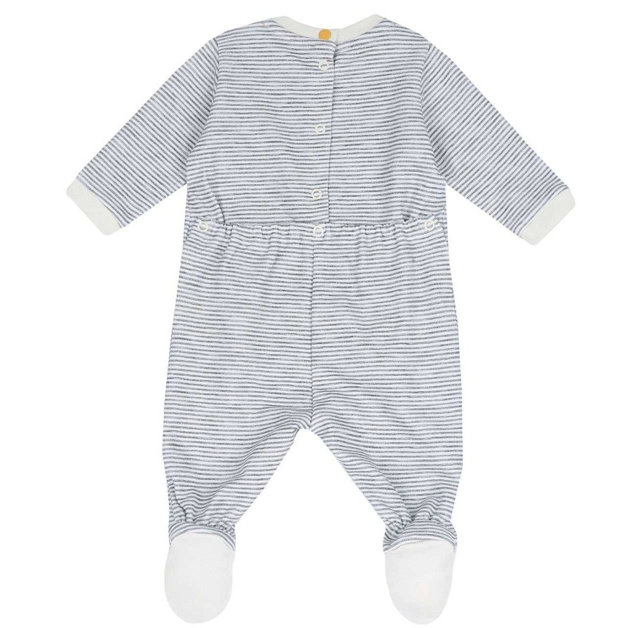 CHICCO Babygrow Aberto Nas Costas Cinzento M ©Dio Clearance