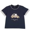 CHICCO T-Shirt Com Dolce Estampagem Azul Escuro Clearance