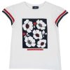 CHICCO T-Shirt Manga Curta E Strass - Algod O Sustent Vel Wholesale