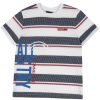 CHICCO T-Shirt Com Padr O S Riscas E Estampagem - Algod O Sustent Vel Clearance