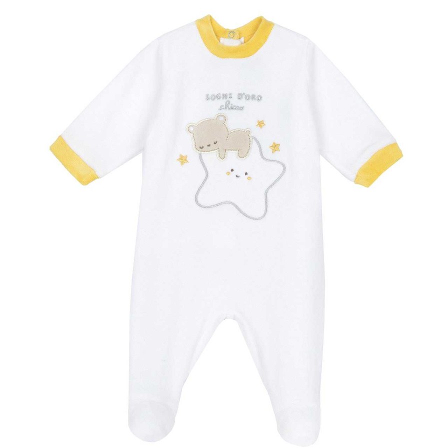 CHICCO Babygrow Aberto Nas Costas Branco Online