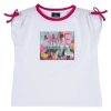 CHICCO T-Shirt Com Estampagem E La Os Nas Mangas - Algod O Sustent Vel Online