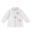 CHICCO T-Shirt De Manga Comprida Com Flores - Algod O Sustent Vel Hot