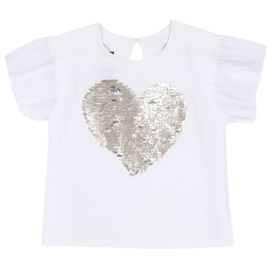 CHICCO T-Shirt Com Mangas De Tule New