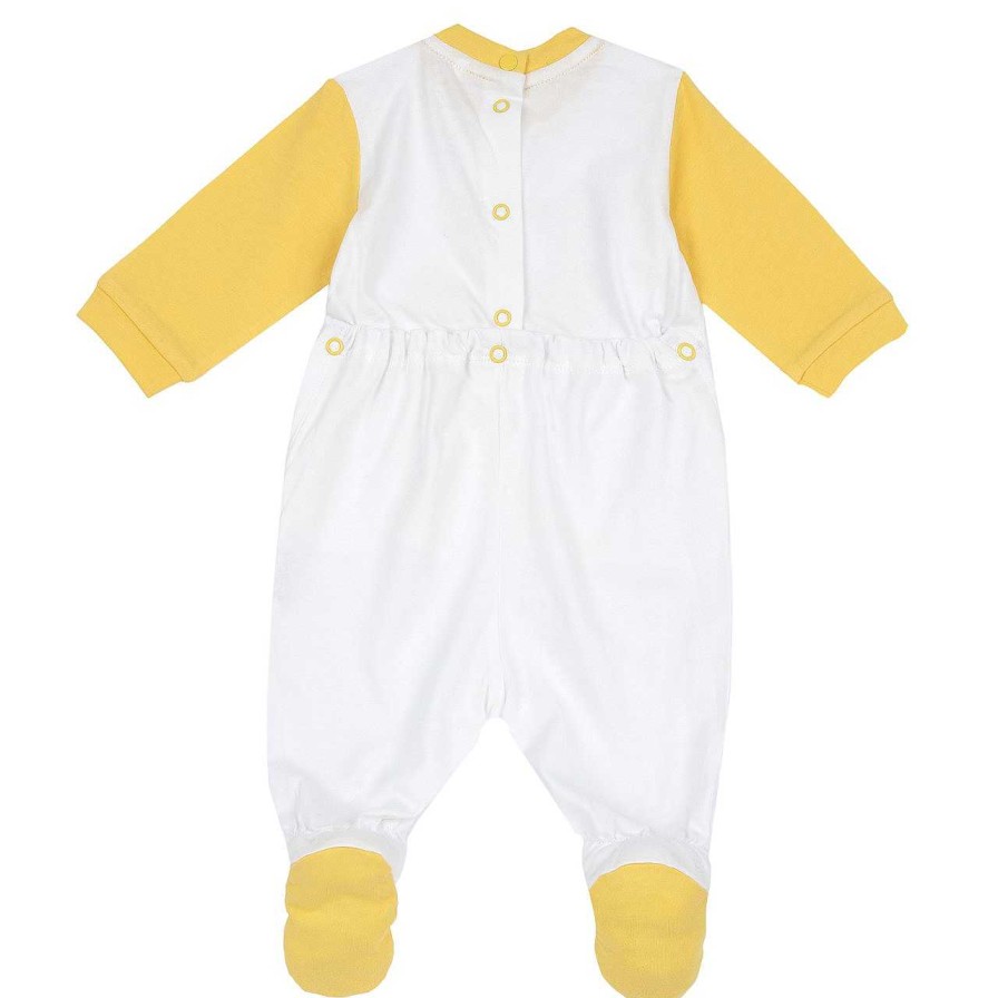 CHICCO Babygrow Aberto Nas Costas Branco New