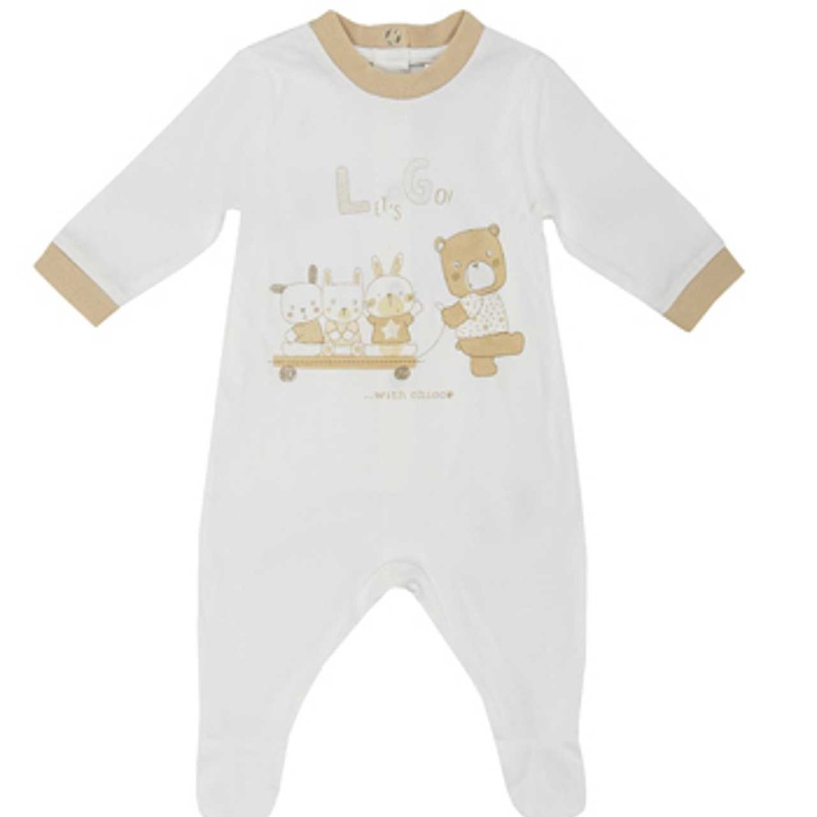 CHICCO Babygrow Aberto Nas Costas Branco Hot