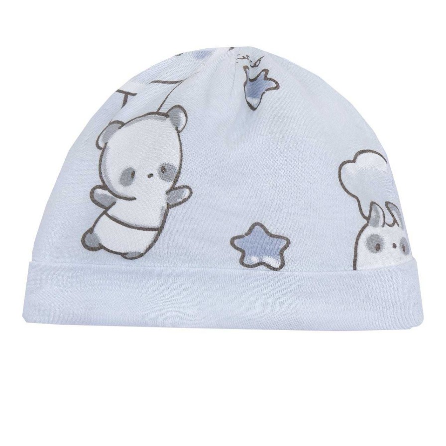 CHICCO Gorro Com Padr O Azul Impresso-026 New